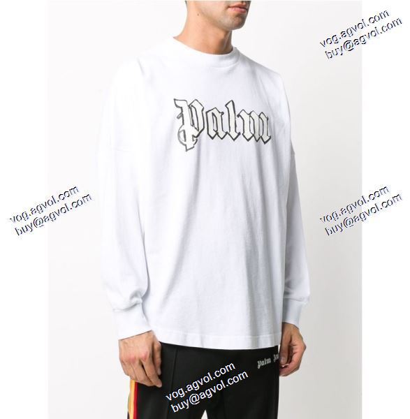 2020秋冬 人気商品 Palm Angels コピー ブランド 長袖Tシャツ パーム エンジェルス 2色可選